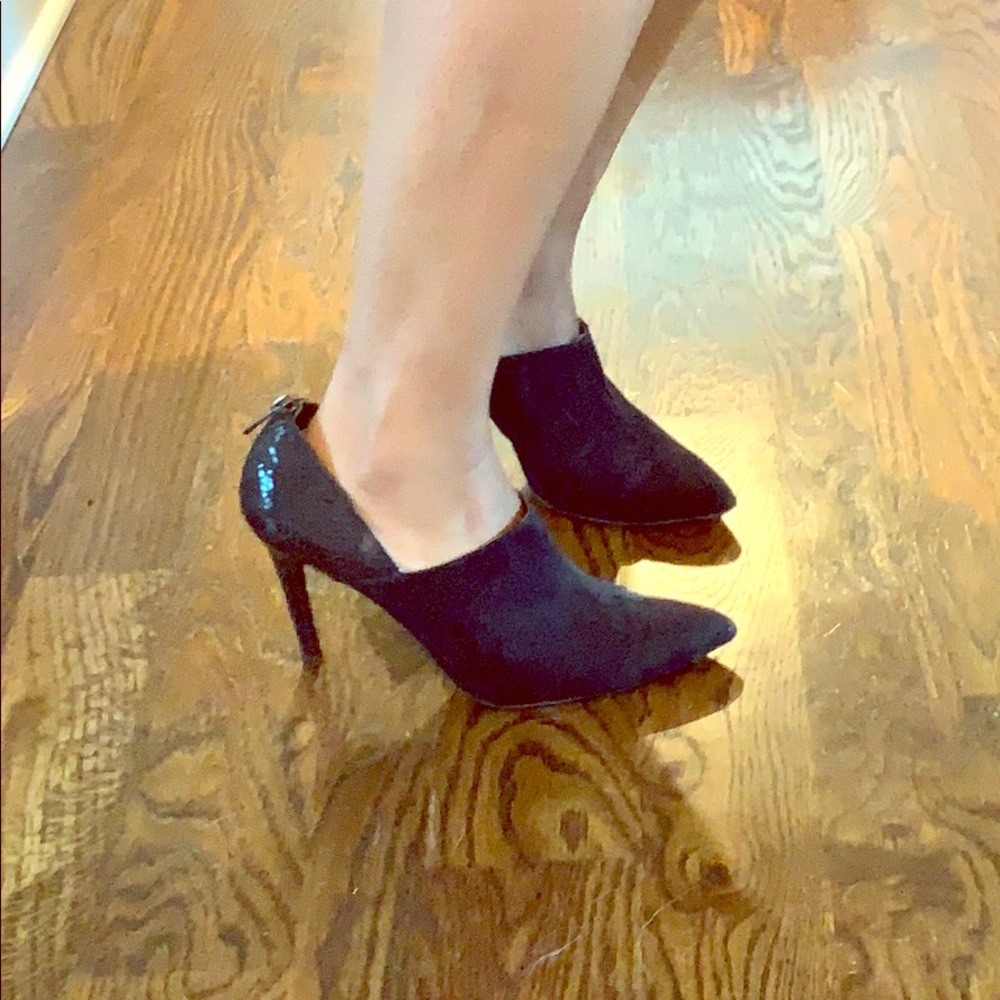 Suede Heels